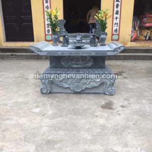 Bàn lễ đá xanh đen 4