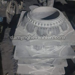 Chân tảng kê cột đá xanh đen 5