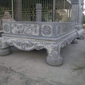 Chậu cảnh đá xanh đen 5