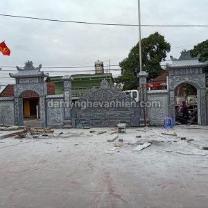 Cổng đá - cột tứ trụ đá 6