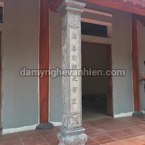 Cột đá vuông - tròn 2