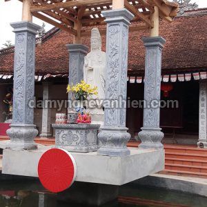 Cột đá vuông - tròn 3