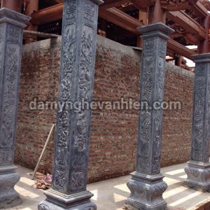 Cột đá vuông - tròn 4