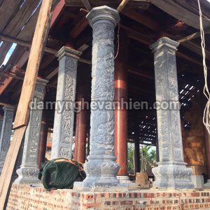 Cột đá vuông - tròn 7