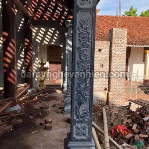 Cột đá vuông - tròn 9