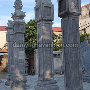 Cột đá vuông - tròn 10
