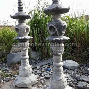 Đèn đá xanh đen 4