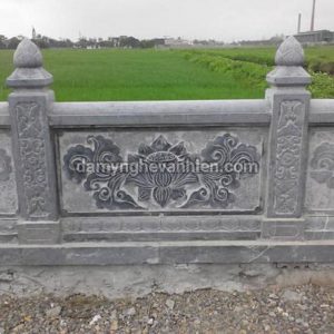 Lan can đá xanh đen 2