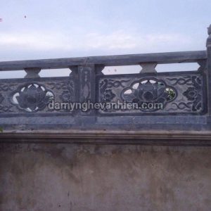 Lan can đá xanh đen 3