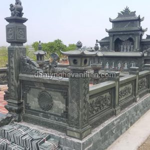 Lan can đá xanh đen 7