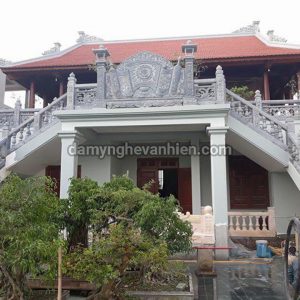 Lan can đá xanh đen 10