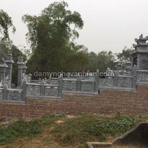 Lan can đá xanh đen 11