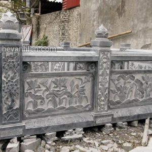 Lan can đá xanh đen 12