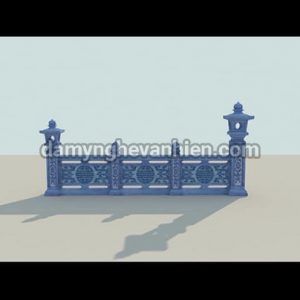 Lan can đá xanh đen 13