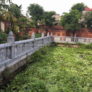 Lan can đá xanh đen 14