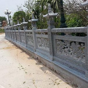 Lan can đá xanh đen 16