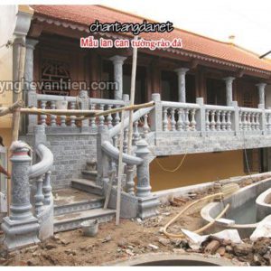 Lan can đá xanh đen 18