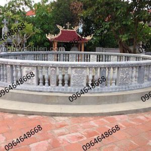 Lan can đá xanh đen 19