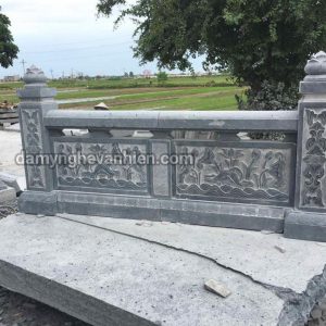 Lan can đá xanh đen 21