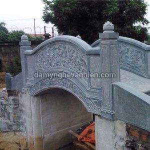 Lan can đá xanh đen 22