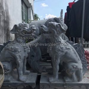 Nghê đá xanh đen 3